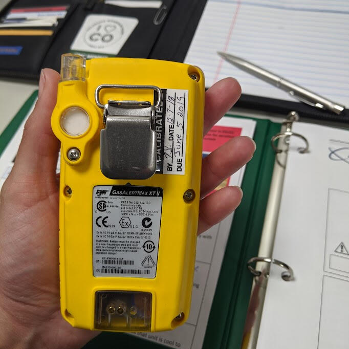 Four gas meter
