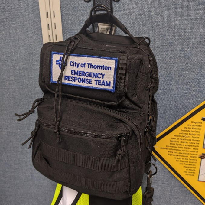 Emergency Response Team backpack kit